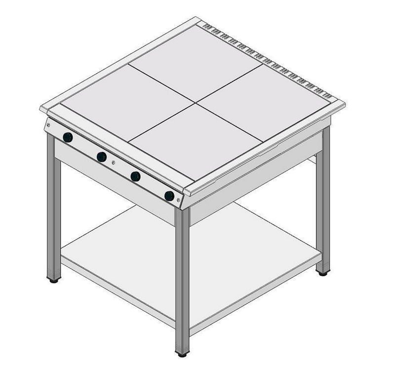 Фото Плита индукционная Новая энергия (ЧТТ) ICG9 - 4 PRO — арт. С0000012283 1