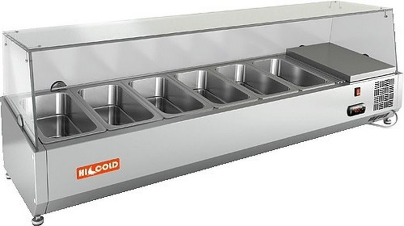 Холодильная витрина HICOLD VRX 1500 1/4