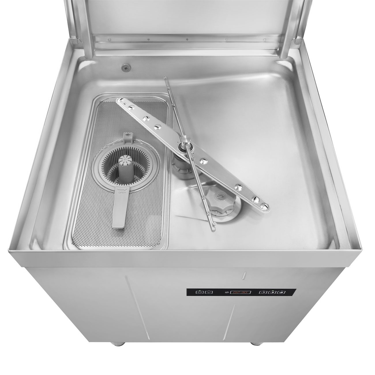 Фото Машина посудомоечная купольная SMEG система HTR +, SHR +, водоумягчитель — арт. SPH505SH 1
