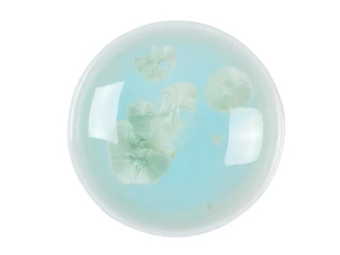 Фото Блюдо для подачи Royal Charm Frost D 100 мм, H 90 мм, зеленый — арт. ZH382-Y190/G 1
