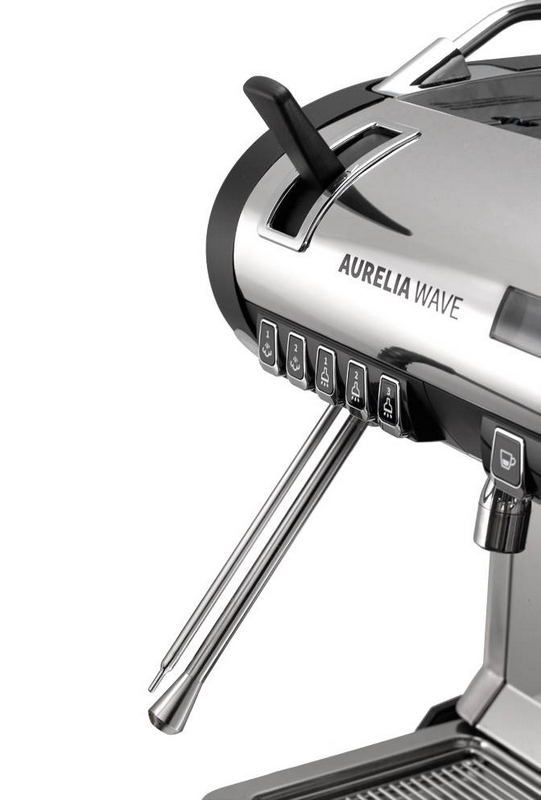Фото Кофемашина рожковая Nuova Simonelli Aurelia WAVE T3 2Gr 380V pearl группа/белый жемчуг/самоочистка 3