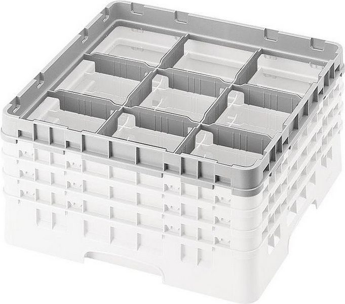 Фото Дополнительная секция половинной высоты Cambro с 9 отделениями — арт. 9E2 151 1