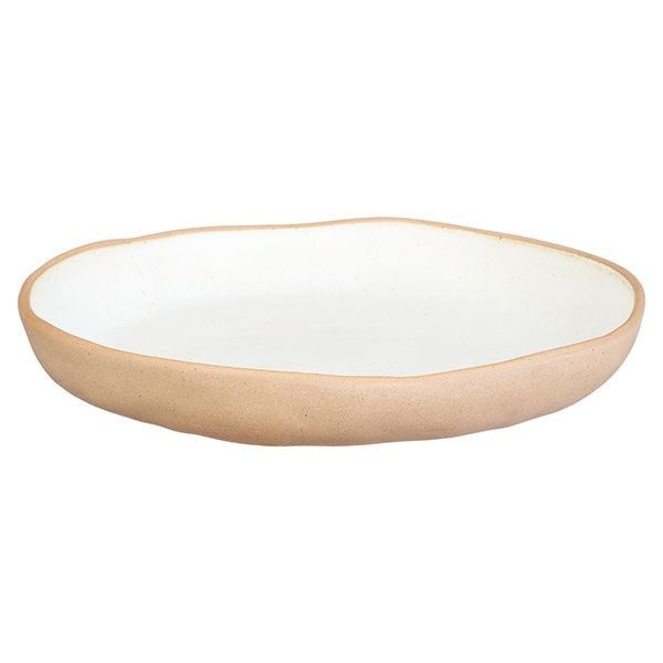 Фото Тарелка Kunstwerk Grasp D 230 мм, H 30 мм, белая — арт. 20723/white 2
