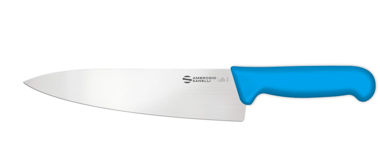 Нож кухонный Sanelli Supra синий артикул SC49024L