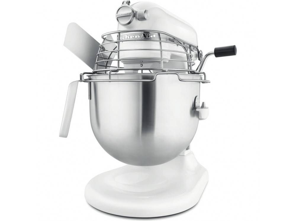 Фото Миксер планетарный настольный KitchenAid Professional 5KSM7990XEWH белый 7
