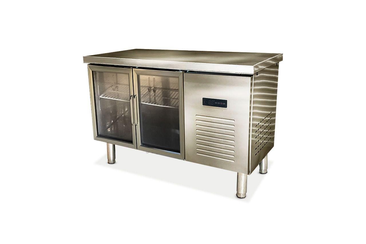 Холодильно-морозильный стол Workbench 120 стекло