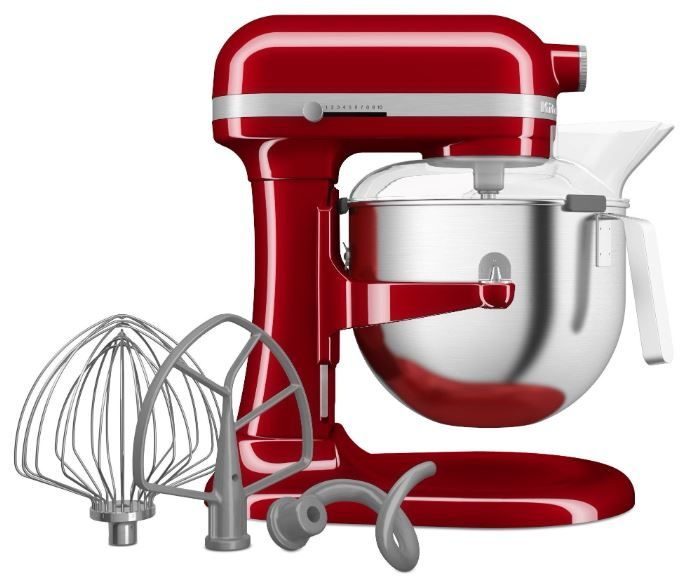 Фото Миксер планетарный настольный KitchenAid Professional 5KSM70JPXEER Red 6,6л 1