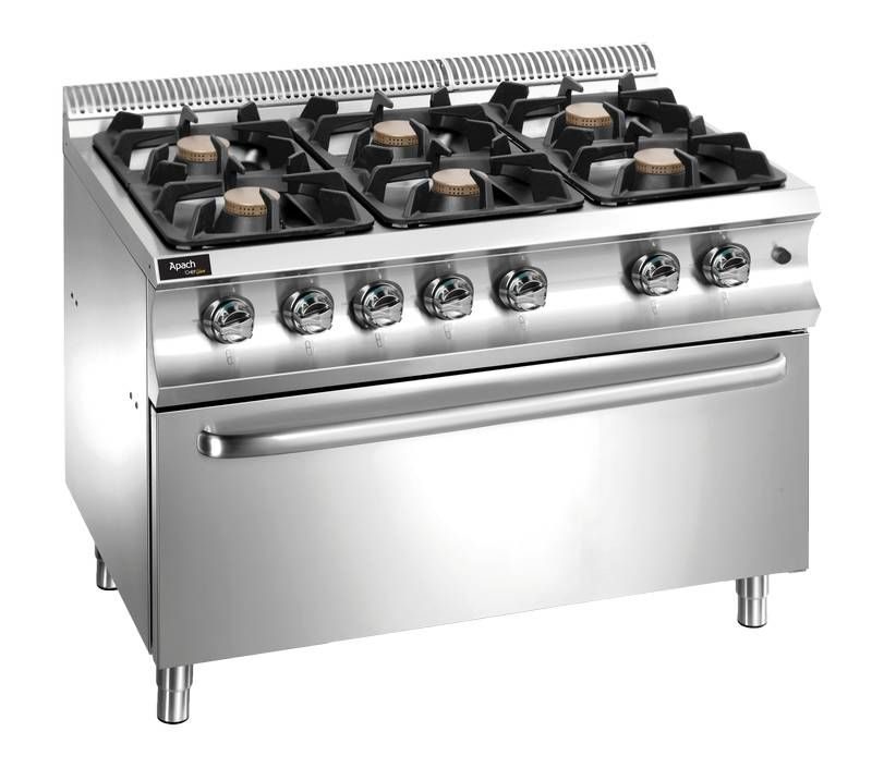 Плита газовая Apach Chef Line GLRRG129FEXXL