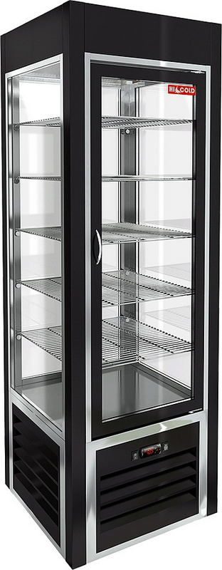 Шкаф кондитерский HICOLD VRC 350 Sh Black FR