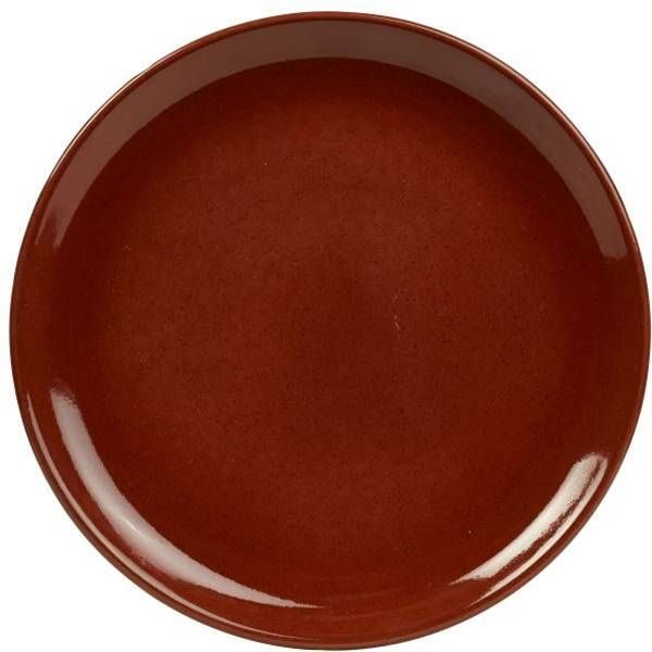 Тарелка Genware Terra Red D 240 мм артикул CP-R24