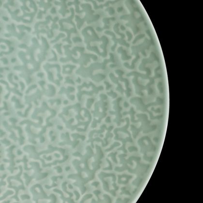 Фото Тарелка мелкая без бортов Corone Nori 8,25" D 208 мм, зеленый [LQ-QK15287-GRE] — арт. фк5608 3