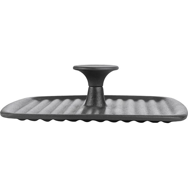 Фото Пресс для гриля ProHotel Ember Cast Matt 12830-20B 200х200 мм, чугун, черный артикул 4022120 1