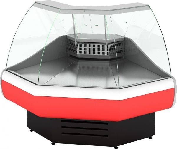 Витрина холодильная CRYSPI ВПС ОС 90 Д) (RAL 3002)