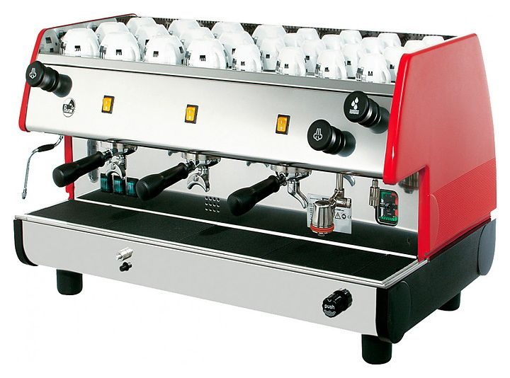 Кофемашина рожковая Pavoni BART3M красный