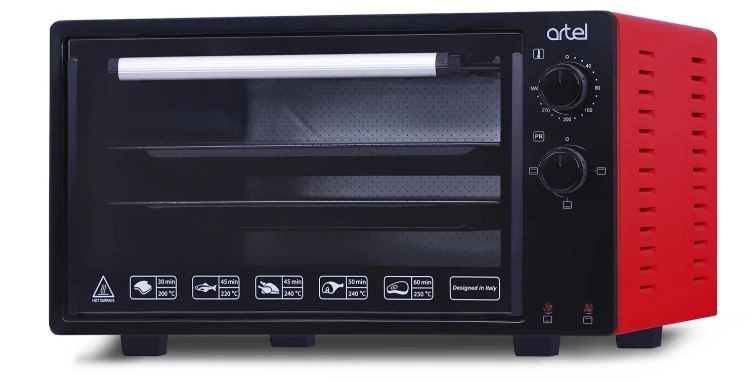 Мини-печь ARTEL ECO MD-3216 черно-красный