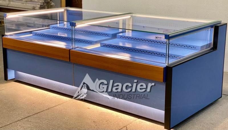Витрина кондитерская GLACIER Лада 2, 6 (2* 1, 30м)