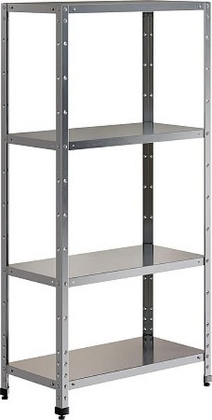 Стеллаж прямой сплошной RESTOINOX СТП-10/5-ЭН
