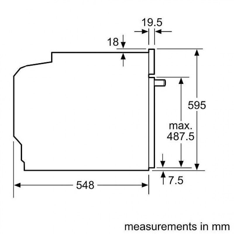 Фото Духовой шкаф электрический BOSCH HBG675BS1 MGProf 3