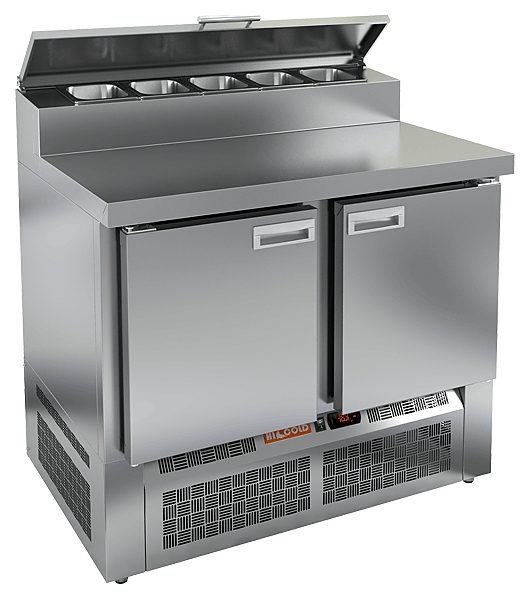 Стол для пиццы HICOLD PZE2-11/GN (1/6H) (R290)