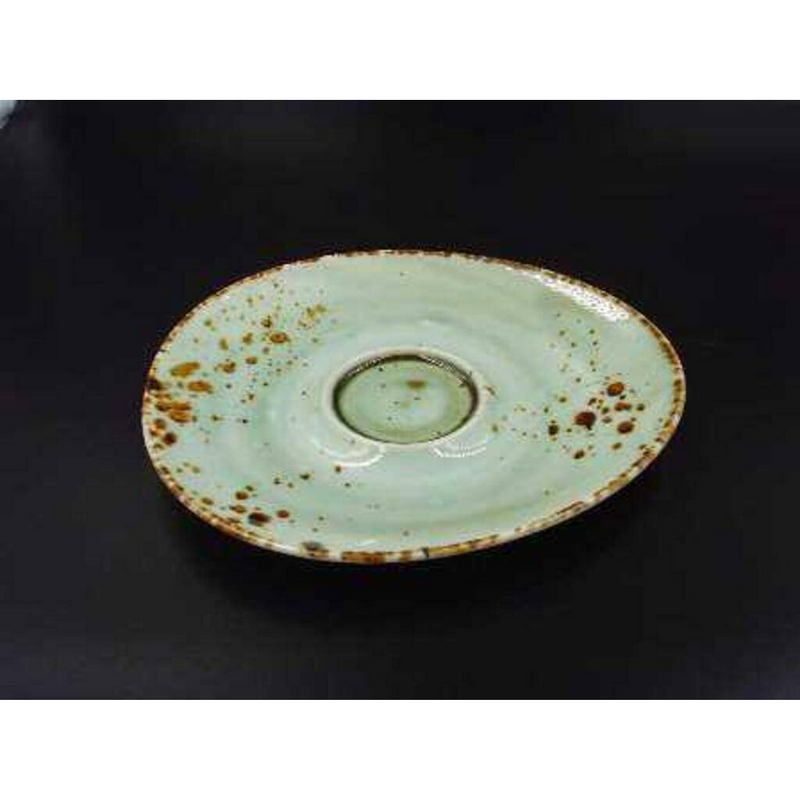 Фото Блюдце P.L. Proff Cuisine Organica Green L 170 мм, B 150 мм — арт. TX12839-180D-H275 к=48/6 1