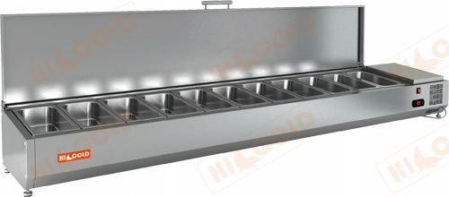 Холодильная витрина HICOLD VRTU 2280 1/3