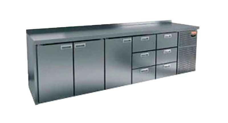 Фото Стол холодильный HICOLD GN 11133 BR2 TN 1
