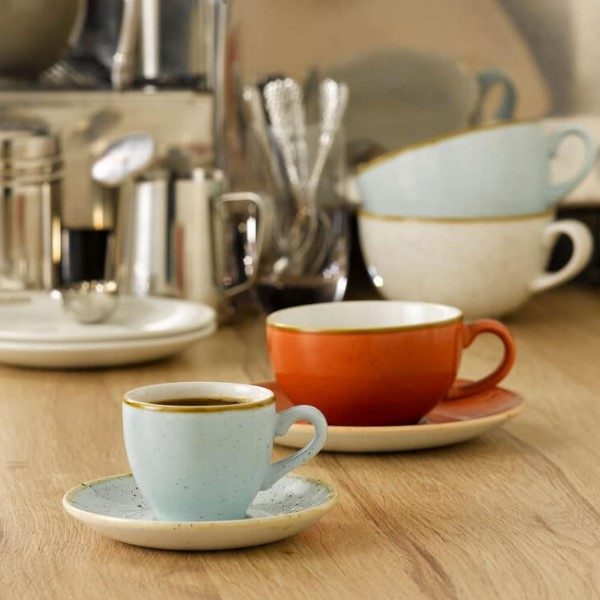 Фото Блюдце CHURCHILL Stonecast Spiced Orange D 156 мм — арт. SSOSCSS 1 3