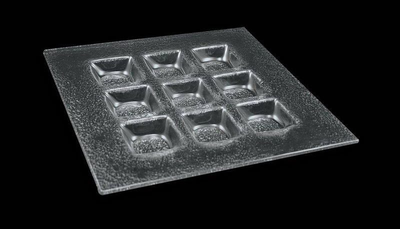 Менажница 3D Glassware 200х200 мм 2020-9044-14-003