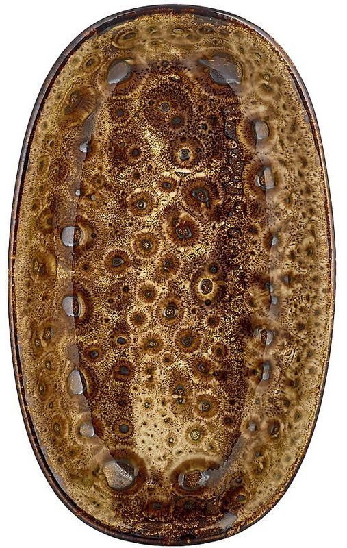 Блюдо By Bone Cowry Yellow артикул CW-YL-ZT-29-OV