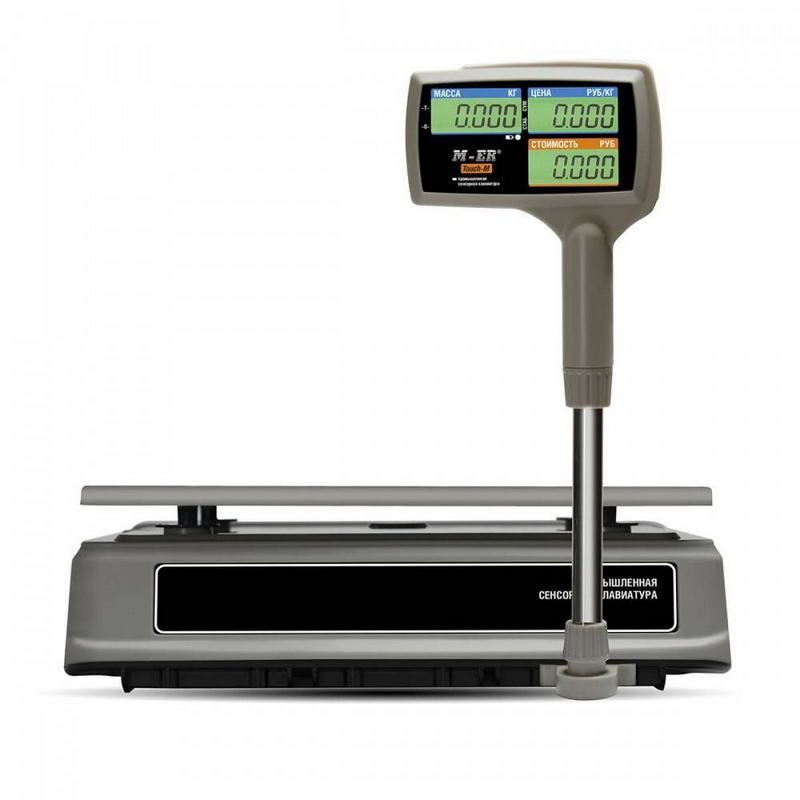 Фото Весы торговые MERTECH M-ER 328 ACPX-15.2 "TOUCH-M" LCD (по 4 в коробке) 3