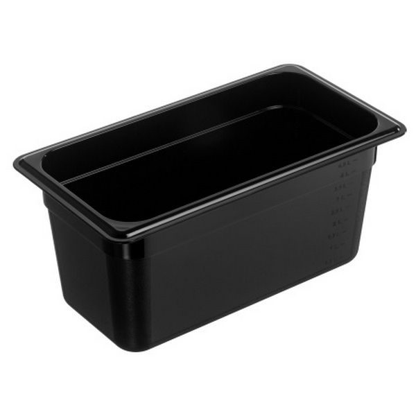 Гастроемкость Gastroplast 1/3 черная артикул 79652