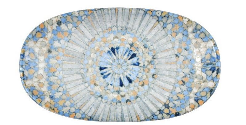 Блюдо Bonna Luca Mosaic L 190 S-MT-LUCMZGRM19OKY