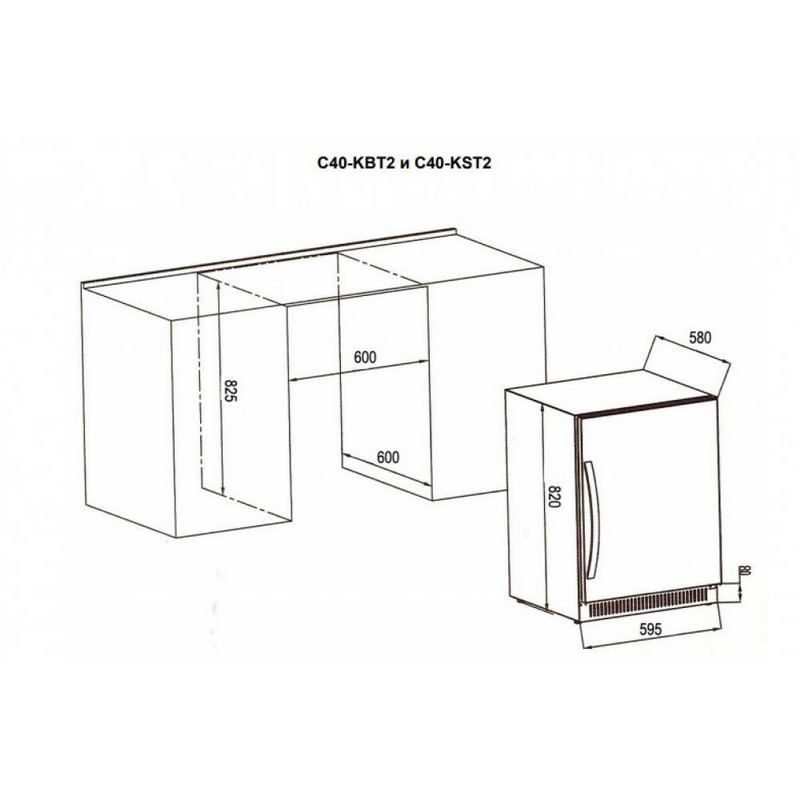 Фото Шкаф винный Cold Vine C40-KBT2 5