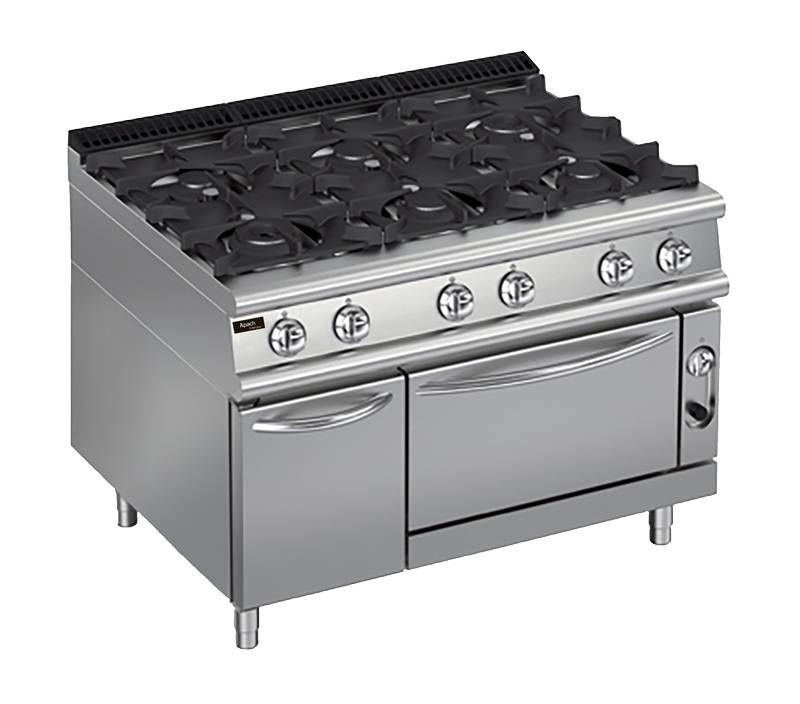 Плита газовая Apach Chef Line LRRG127FECS