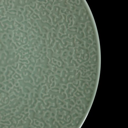 Фото Тарелка мелкая без бортов Corone Nori 6,5" D 165 мм, зеленый [LQ-QK15288-GRE] — арт. фк5611 3