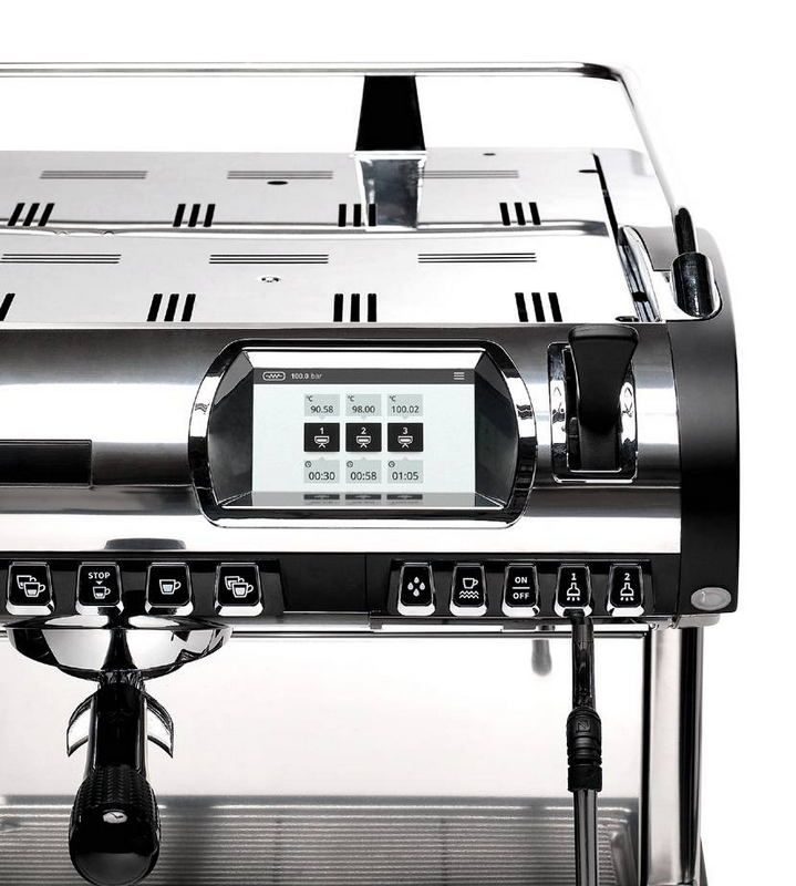 Фото Кофемашина рожковая Nuova Simonelli Aurelia WAVE T3 2Gr 380V pearl группа/белый жемчуг/самоочистка 6