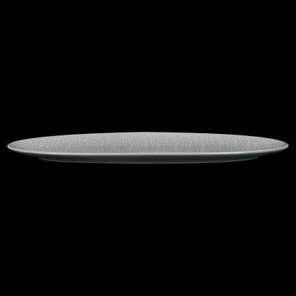 Фото Блюдо овальное Corone Nori 17'' 440х140х23 мм, серый [LQ-QK15294-GRY] — арт. фк5626 2