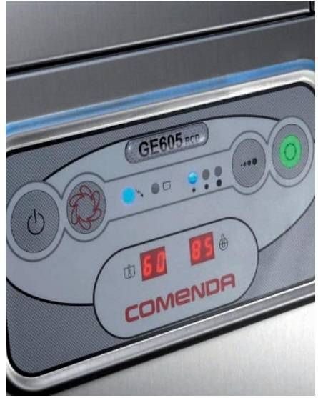 Фото Машина котломоечная COMENDA GE 50E RCD/ДОЗ./помпа слива/электр. панель 1