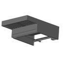 Зонт вытяжной пристенный Apach Chef Line LBKC011