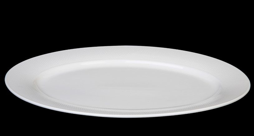 Фото Блюдо Corone Rosenthal L 360 мм, B 255 мм белое — арт. фк9938 11