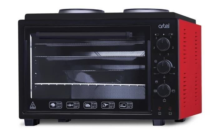 Мини-печь ARTEL MD-3614 черный-красный