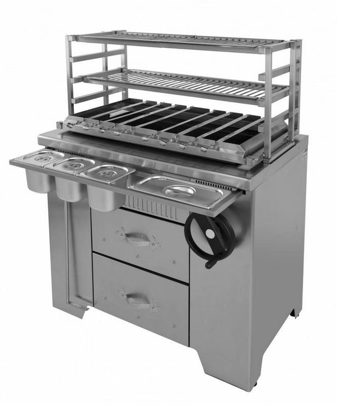 Фото Гриль-мангал GRILL MASTER УММ/2 (ROBATA) 3