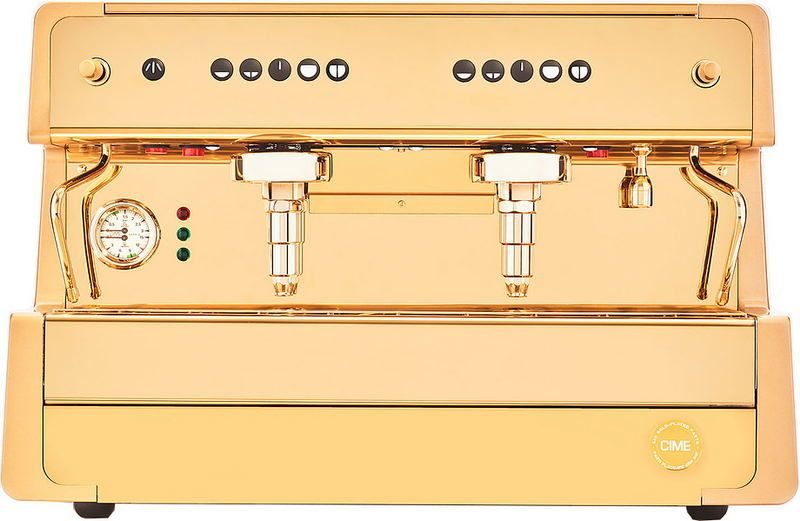 Кофемашина рожковая A 2gr цвет золотой
