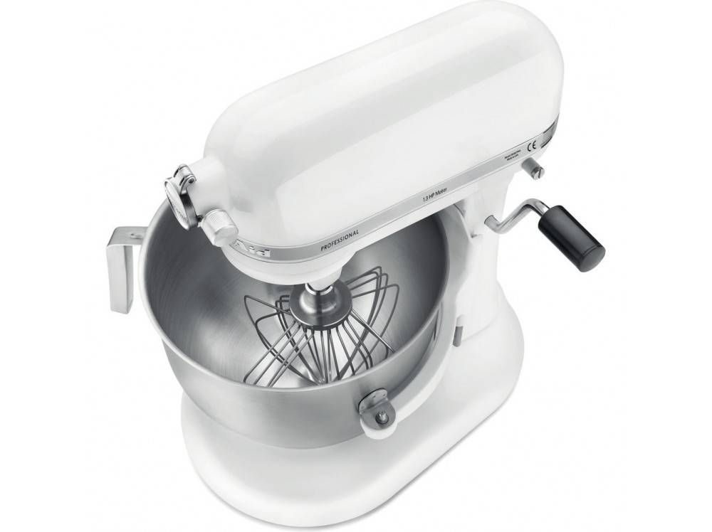 Фото Миксер планетарный настольный KitchenAid Professional 5KSM7990XEWH белый 8