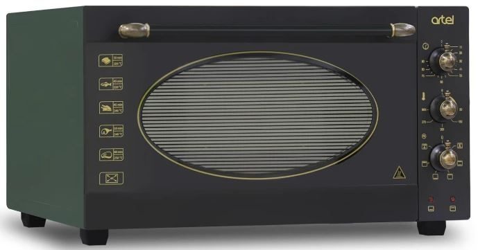 Фото Мини-печь ARTEL ART-Retro LUX черный Ronda — арт. MD-4218 1