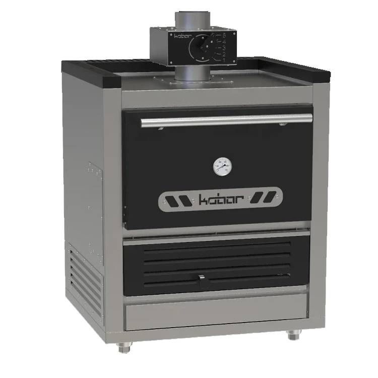 Печь на твердом топливе (хоспер) КОБОР FIRE-50-M