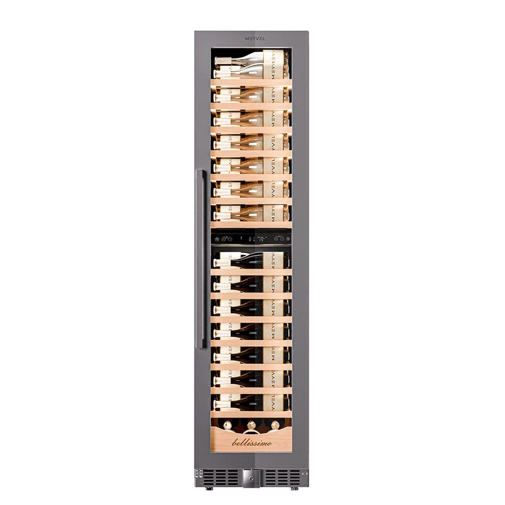 Фото Шкаф винный Meyvel MV106-KST2 (Slim) компрессорный 4