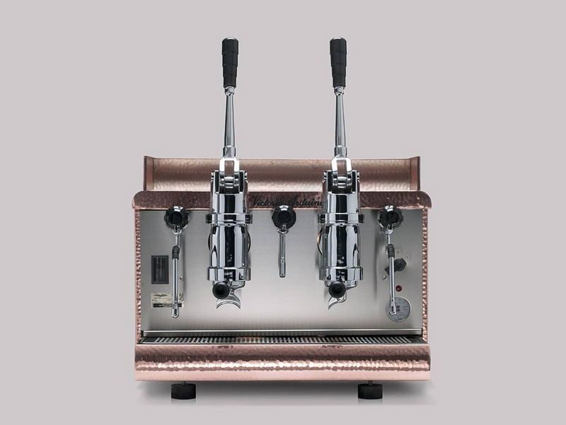 Фото Кофемашина рожковая Victoria Arduino Athena leva 2 copper 380V 1