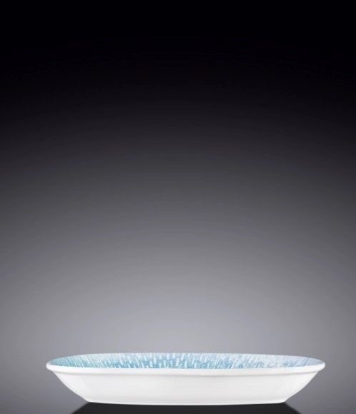 Фото Тарелка Wilmax Coral Blue 100 мл, L 160 мм, B 90 мм, H 24 мм — арт. WL-671641/A 1