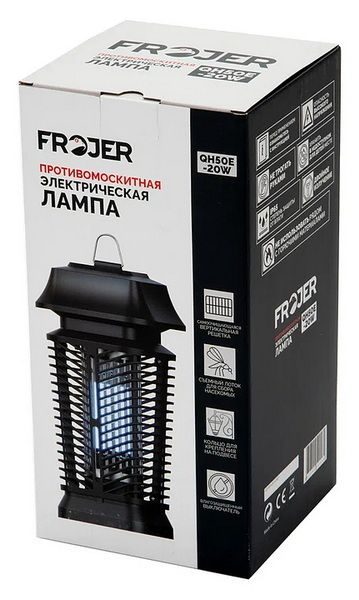 Фото Лампа инсектицидная Frojer — арт. QH50D-20W 4